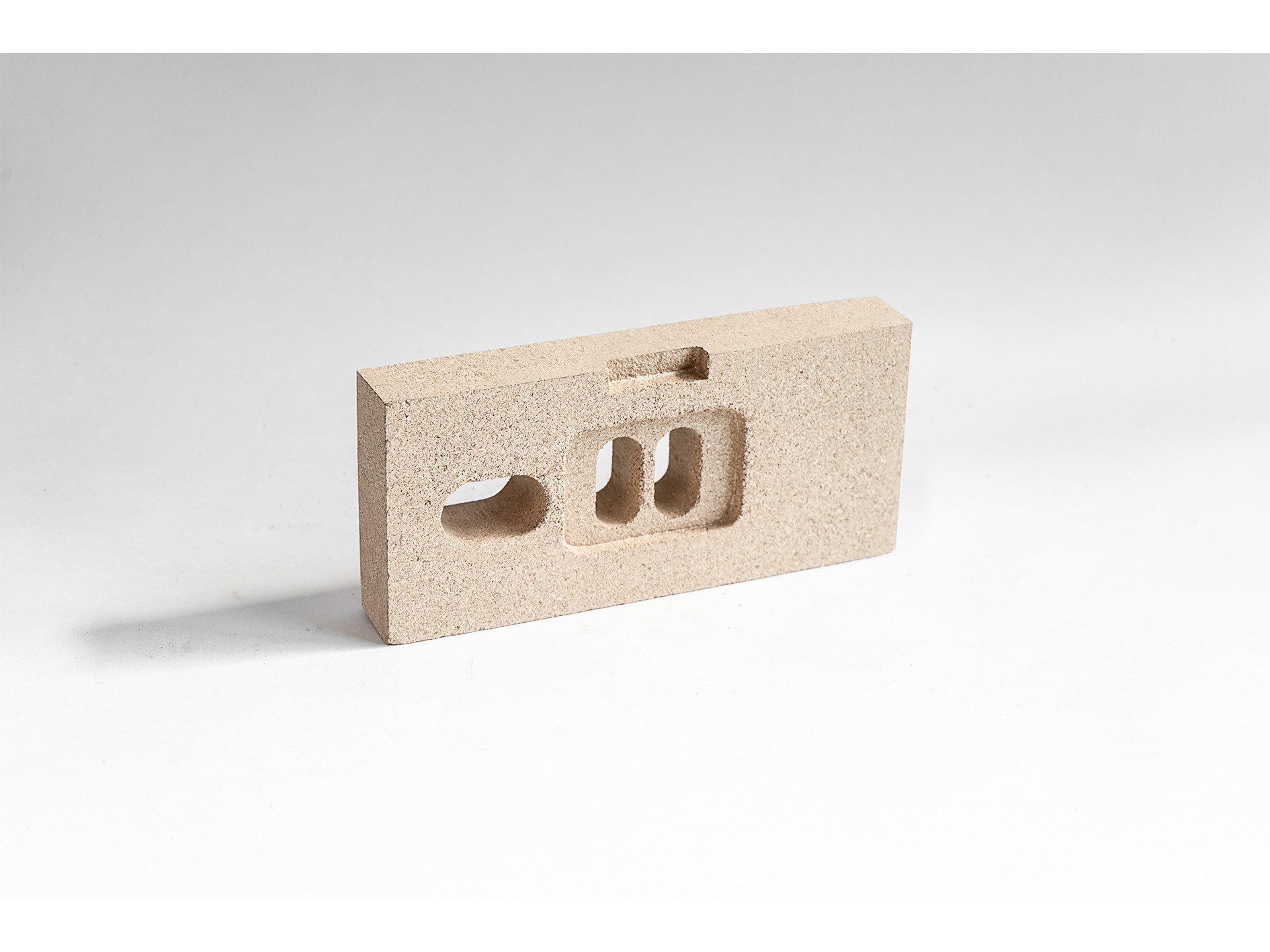 Thickness 860mm Fire Brick Board , Sound Absorption Vermiculite Stove Board